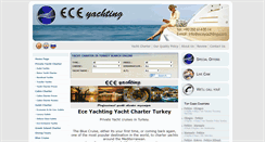 Desktop Screenshot of eceyachting.net